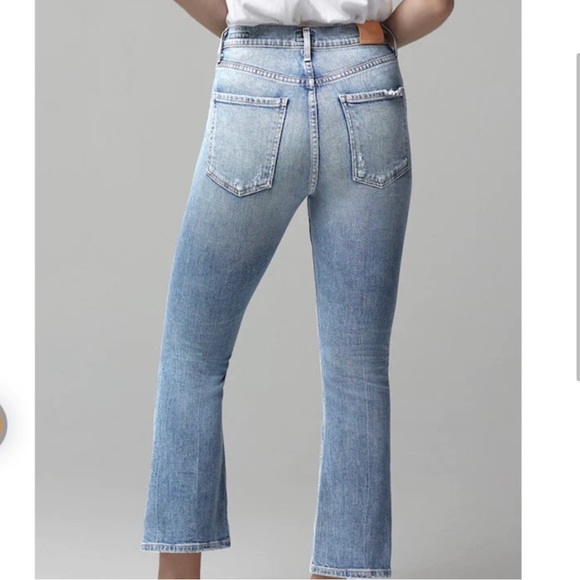 Demy Cropped Flare Jeans - Picture 2 of 4